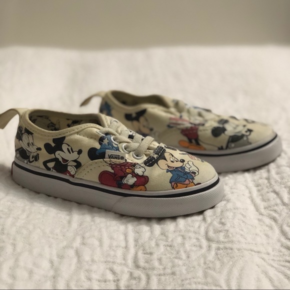 Vans Other - Rare Mickey Mouse Toddler Vans - Size 7.5